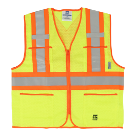 6112G Open Road® Zipper Safety Vest